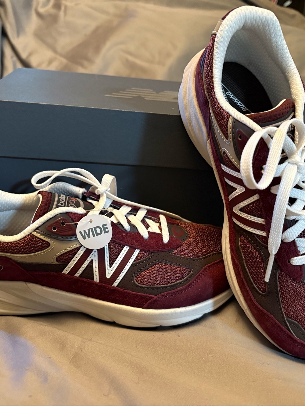 New Balance Burgundy Fuel Cell Kids Size 3 Wide